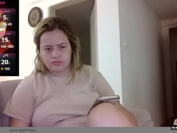 Saramartinez100 Chaturbate stream image from September 28, 2025