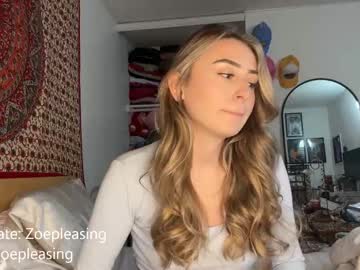 Zoepleasing Chaturbate stream image from October 07, 2025