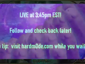 Hardm0de Chaturbate stream image from October 20, 2025