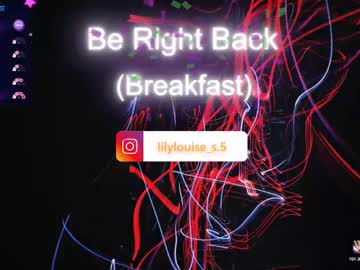 Liilylouise Chaturbate stream image from October 28, 2025