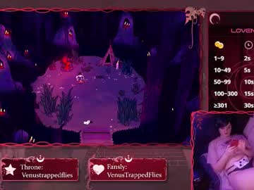 Venustrappedflies Chaturbate stream image from November 07, 2025