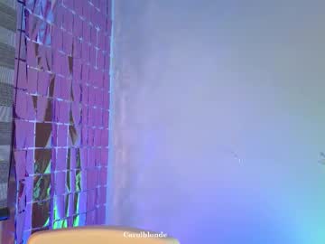 Carolblonde Chaturbate stream image from November 23, 2025