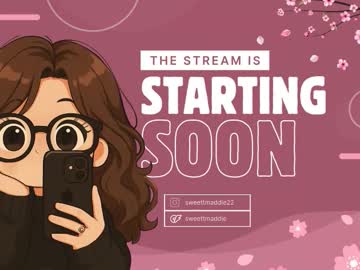 Sweettmaddie Chaturbate stream image from November 26, 2025