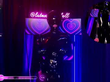 Latexrubydoll Chaturbate stream image from November 28, 2025