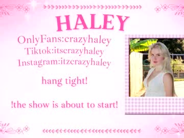 Haleycrazy Chaturbate stream image from December 03, 2025