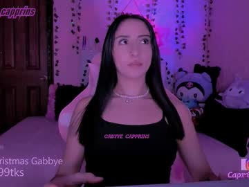 Gabyye_Capprins Chaturbate stream image from December 21, 2025