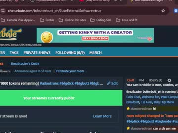 Butterbutt_Ph Chaturbate stream image from December 21, 2025