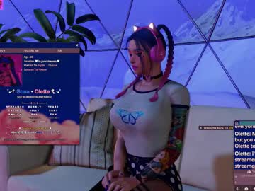 Sonaboobvelle Chaturbate stream image from December 26, 2025