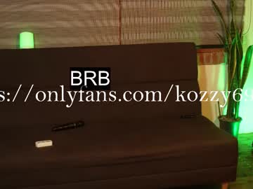 Kozzy_ Chaturbate stream image from December 29, 2025