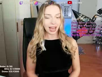 Cymaishere Chaturbate stream image from December 31, 2025