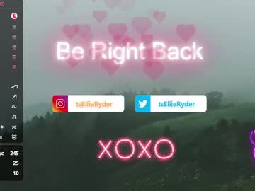 Tsellieryder Chaturbate stream image from January 10, 2026