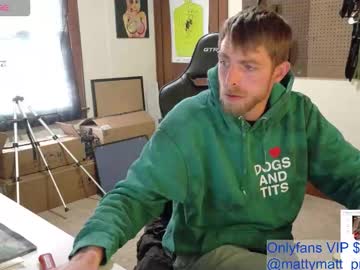 Mattymatt_Free Chaturbate stream image from January 13, 2026
