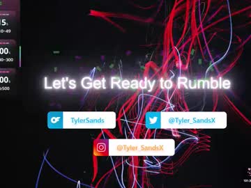 Tylersands Chaturbate stream image from January 15, 2026