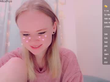 Alicenya Chaturbate stream image from February 02, 2026