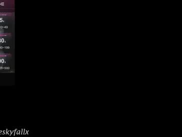 Sky011fall Chaturbate stream image from February 14, 2026
