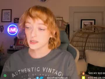 Beckthetongue Chaturbate stream image from February 19, 2026