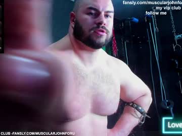 Muscularjohnforu Chaturbate stream image from March 18, 2026