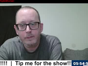 Hybridhuman Chaturbate stream image from March 20, 2026