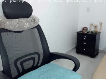 Christyevansx Chaturbate stream image from March 25, 2026