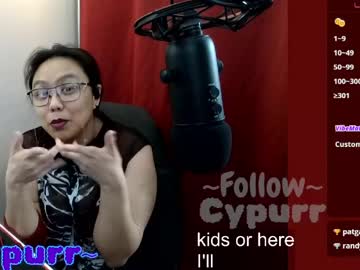 Cypurr Chaturbate stream image from April 14, 2026