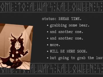Always_Halloween_96 Chaturbate stream image from April 17, 2026