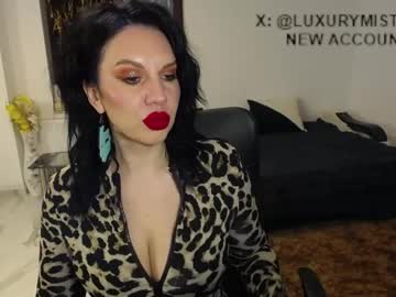 Luxurymistress Chaturbate stream image from April 17, 2026