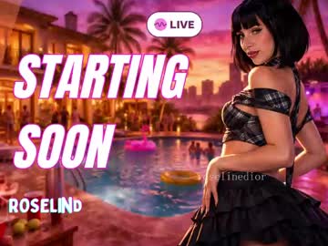 Roselinedior Chaturbate stream image from April 19, 2026