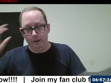 Hybridhuman Chaturbate stream image from April 20, 2026