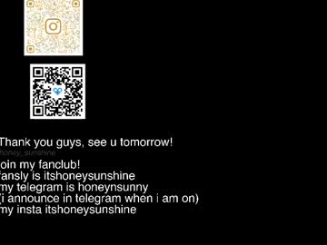 Honey_Sunshine Chaturbate stream image from April 27, 2026