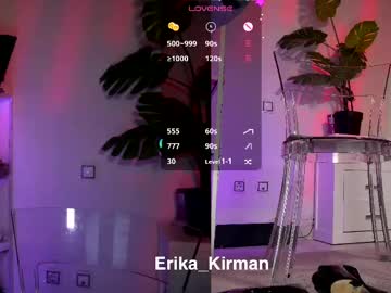 Erika_Kirman Chaturbate stream image from May 10, 2026