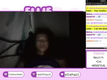 Elliehazii Chaturbate stream image from May 26, 2026