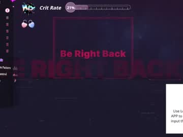 Scharfercris Chaturbate stream image from July 21, 2026
